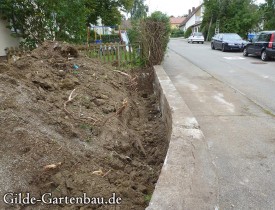 Gilde Gartenbau Bisingen Projekt Zugang zur Haustür + Terasse 05