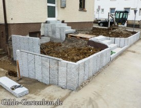 Gilde Gartenbau Bisingen Projekt Zugang zur Haustür + Terasse 10